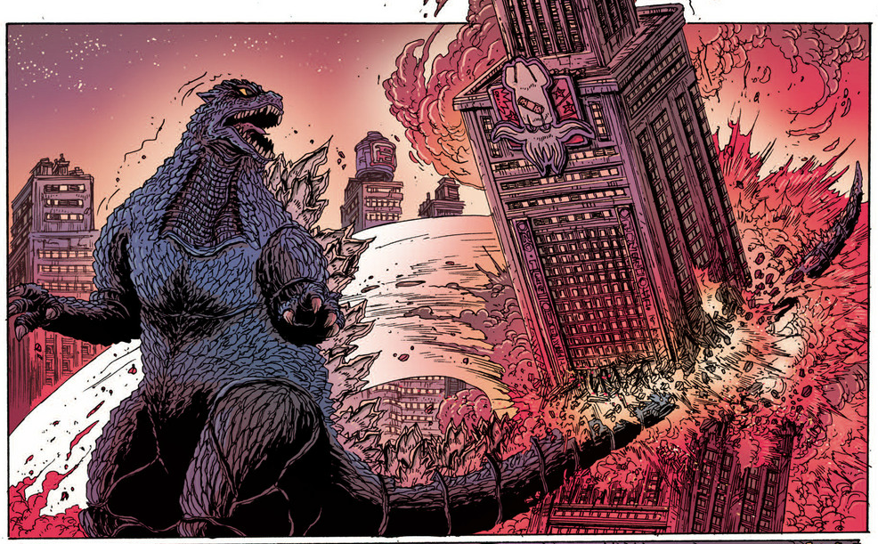 Godzilla: The Half Century War #1 Art By James Stokoe